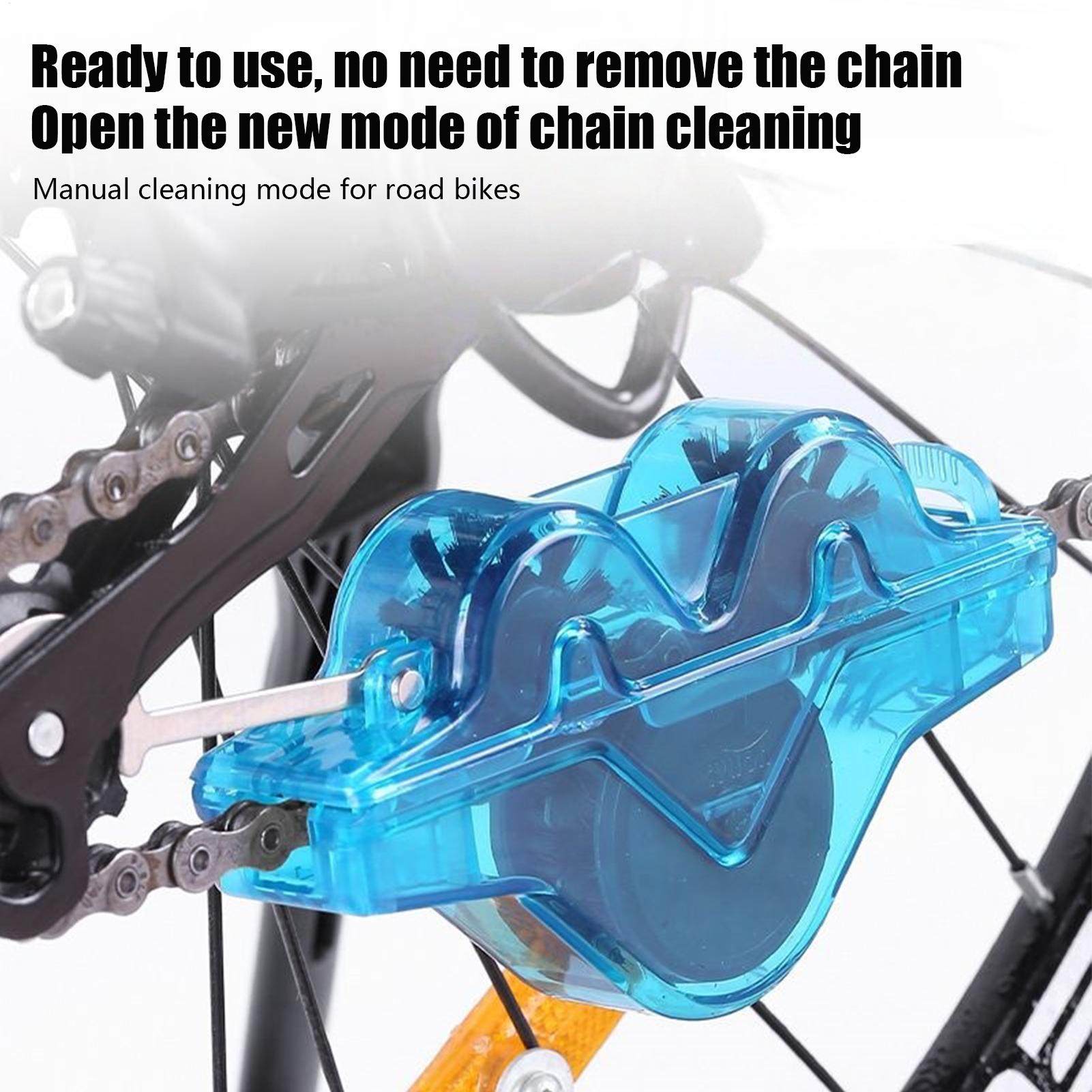 Bike Chain Cleaner - Chain Cleaner Cleaning Bicycle Chain Brush