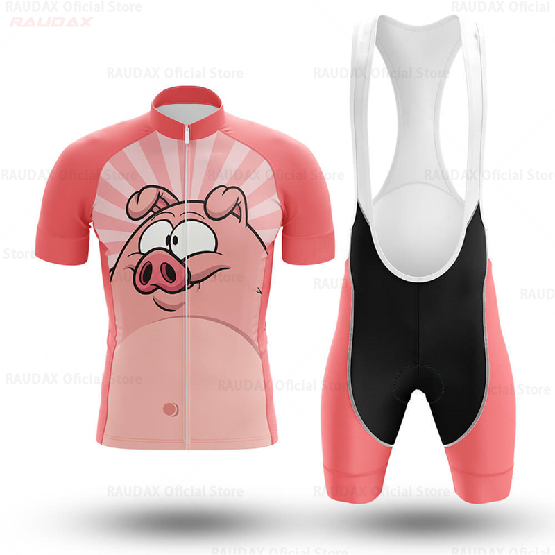 Men's Funny Pig Cartoon Anime  - Cycling Gear Pas review and price