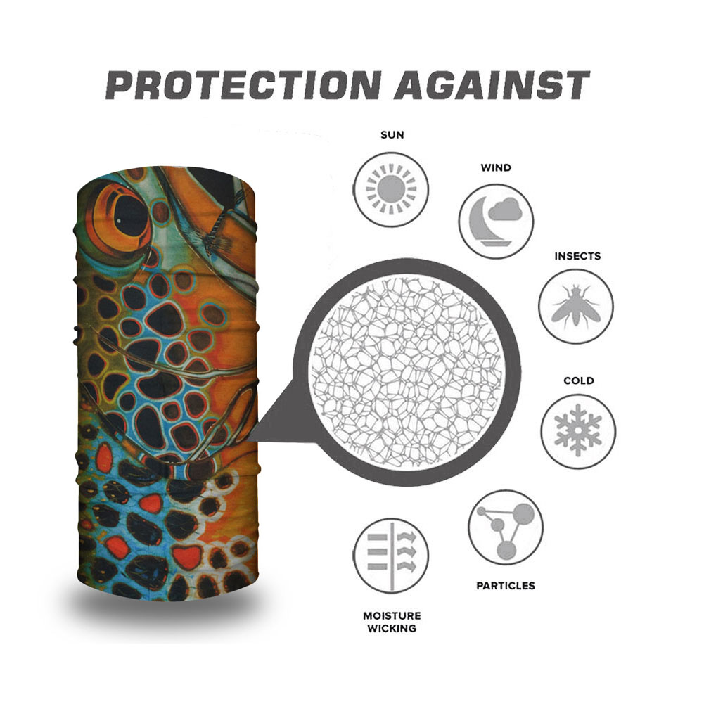 Windproof Fish Pattern Neck Wa - Cycling Gear Gifts review and price