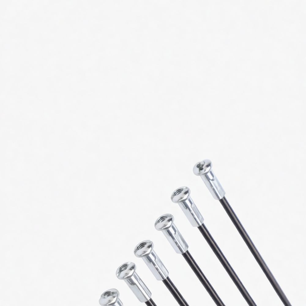 12G Steel Bicycle Spokes Carbo - Cycling Gear Black review and price