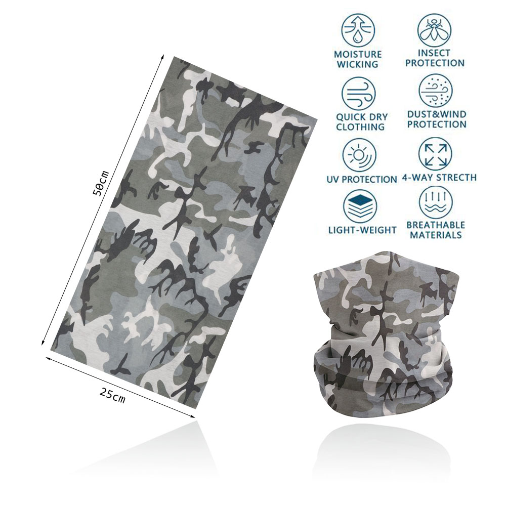 CM01-CM33 Camo Printed Bandana - Cycling Gear Pas review and price