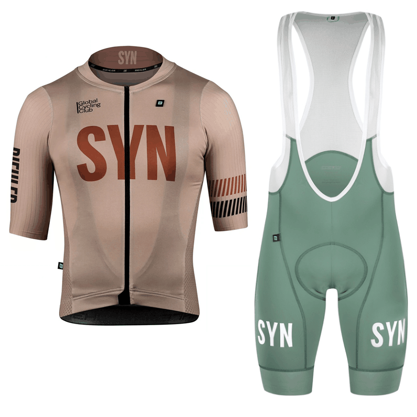 SYN Brown Cycling Clothing men - Cycling Bib Shorts review and price