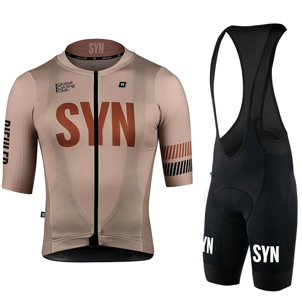 SYN Brown Cycling Clothing men - Cycling Bib Shorts review and price