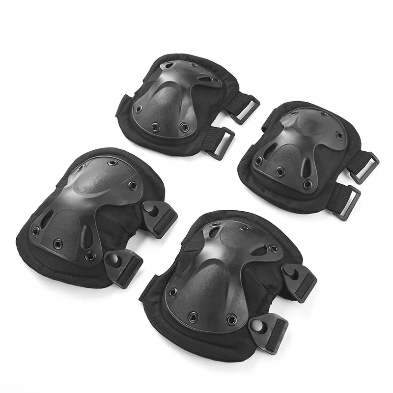 Tactical Knee Elbow Pads Set M - Cycling Gear Pas review and price