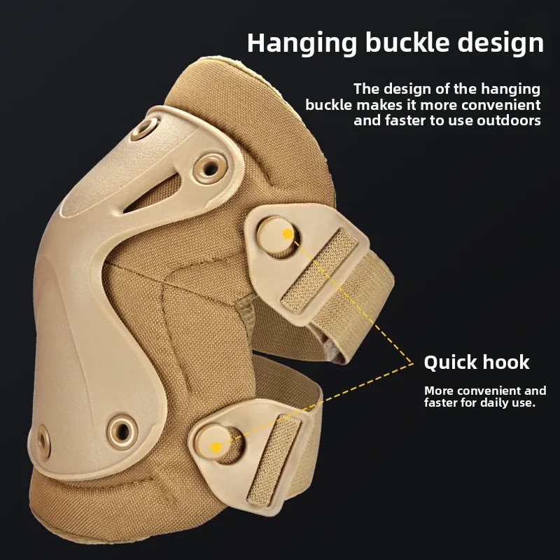 Tactical Knee Elbow Pads Set M - Cycling Gear Pas review and price