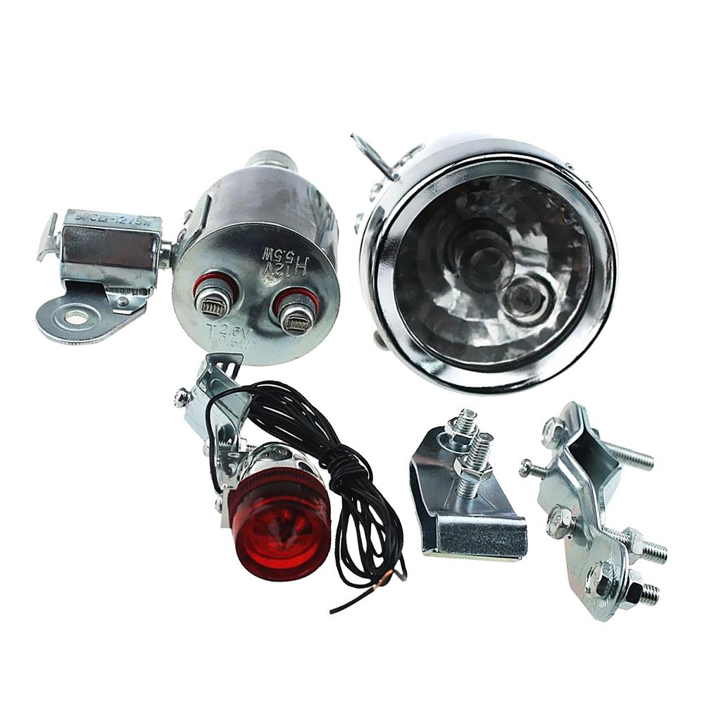 Dynamo Headlight Tail Light Ki - Bike Dynamo Light review and price