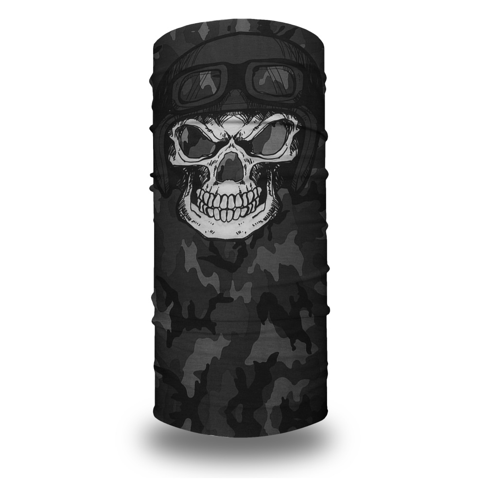 Skull Pattern Sunscreen Tube C - Cycling Gear Gifts review and price