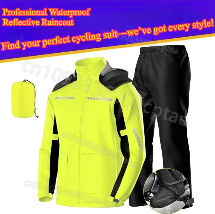 Waterproof Split Motorcycle Ra - Cycling Gear Waterproof review and price