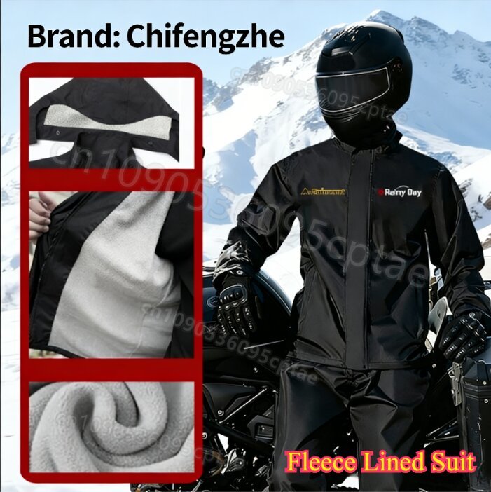 Waterproof Split Motorcycle Ra - Cycling Gear Waterproof review and price