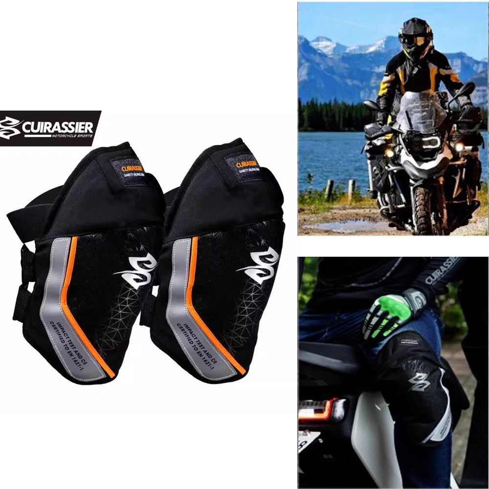 Men's Motorcycle Riding Knee G - Cycling Gear Black review and price