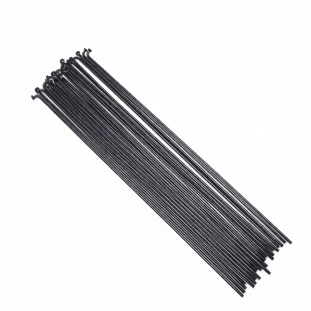 12G Steel Bicycle Spokes Carbo - Cycling Gear Black review and price